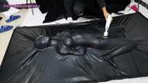 Xiaomeng in Vacuum Bed Teased with Tape 10