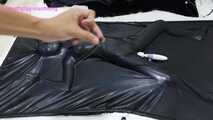 Xiaomeng in Vacuum Bed Teased with Tape 7