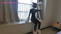 Xiaomeng Becomes a Latex Kitty 1