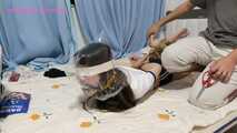 Xiaomeng Hogtied, Bagged, Whipped and Tickled 11