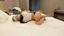 Xiaomeng Hogtied, Bagged, Whipped and Tickled 9