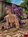 Purple Mutant Doggy Sex 7