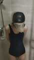 Xiaomeng in Rebreathing Hood in Shower 1