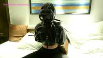 Xiaoyu Hooded, Bagged and Wearing Gas Mask 7